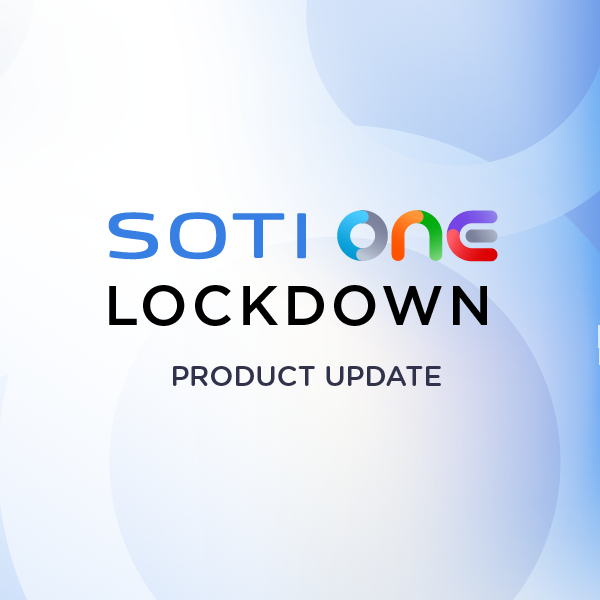SOTI ONE Lockdown Update blog banner